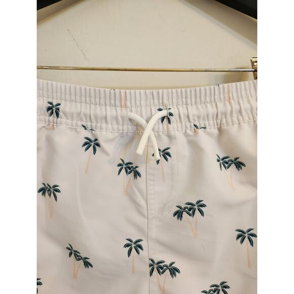 NWT Brook Brothers Boys Board Shorts Swim Trunks Palm Tree Vacation 14 - Picture 5 of 9